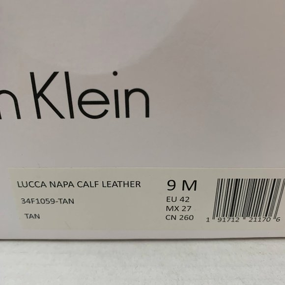 Calvin Klein Men's Lucca Leather Dress Shoes - Picture 11 of 15